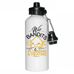 Wet Bandits Plumbing & Heating Chicago Aluminum Water Bottle