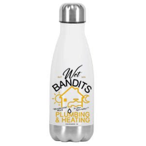 Wet Bandits Plumbing & Heating Chicago Stainless Steel Insulated Water Bottle