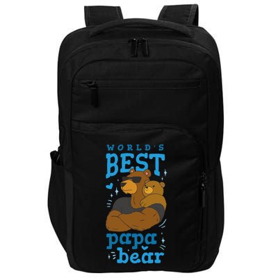 World's Best Papa Bear Impact Tech Backpack