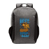 World's Best Papa Bear Vector Backpack
