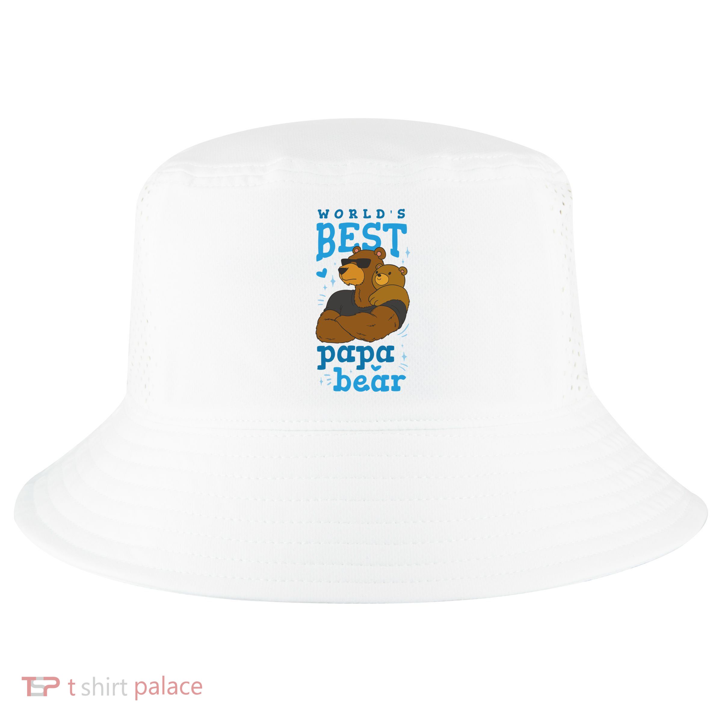World's Best Papa Bear Cool Comfort Performance Bucket Hat