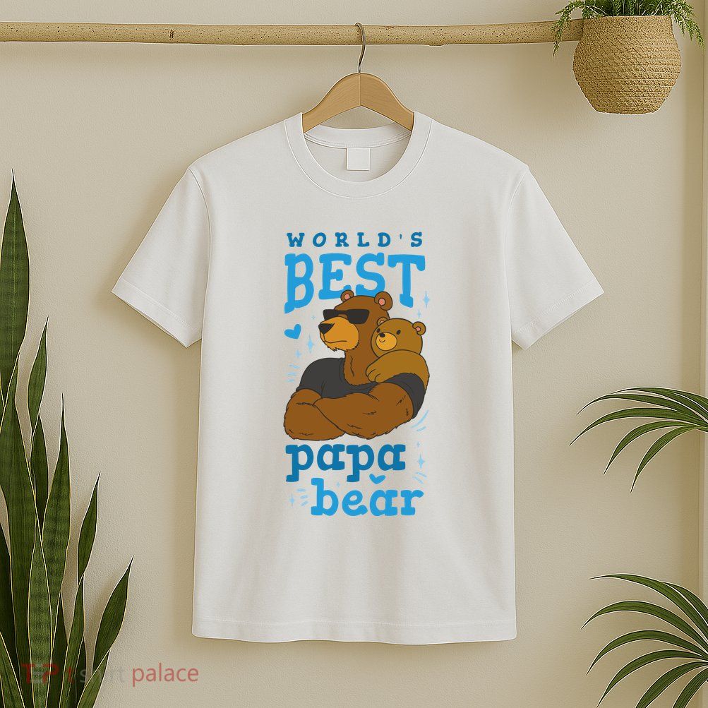 World's Best Papa Bear T-Shirt