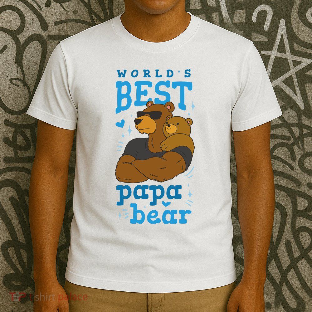 World's Best Papa Bear T-Shirt
