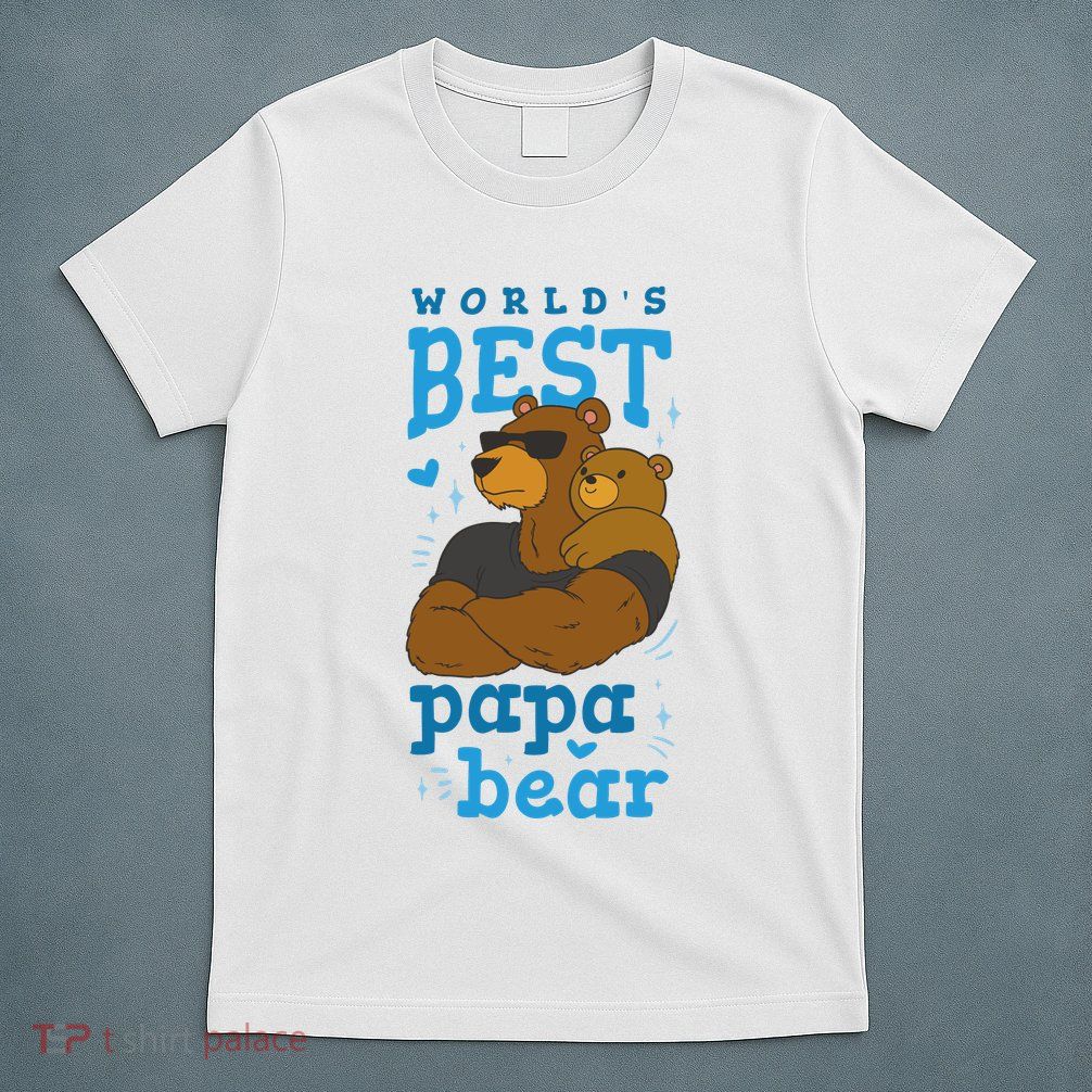 World's Best Papa Bear T-Shirt