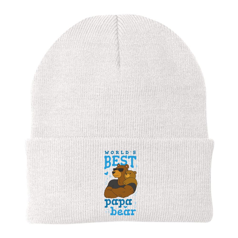 World's Best Papa Bear Beanie