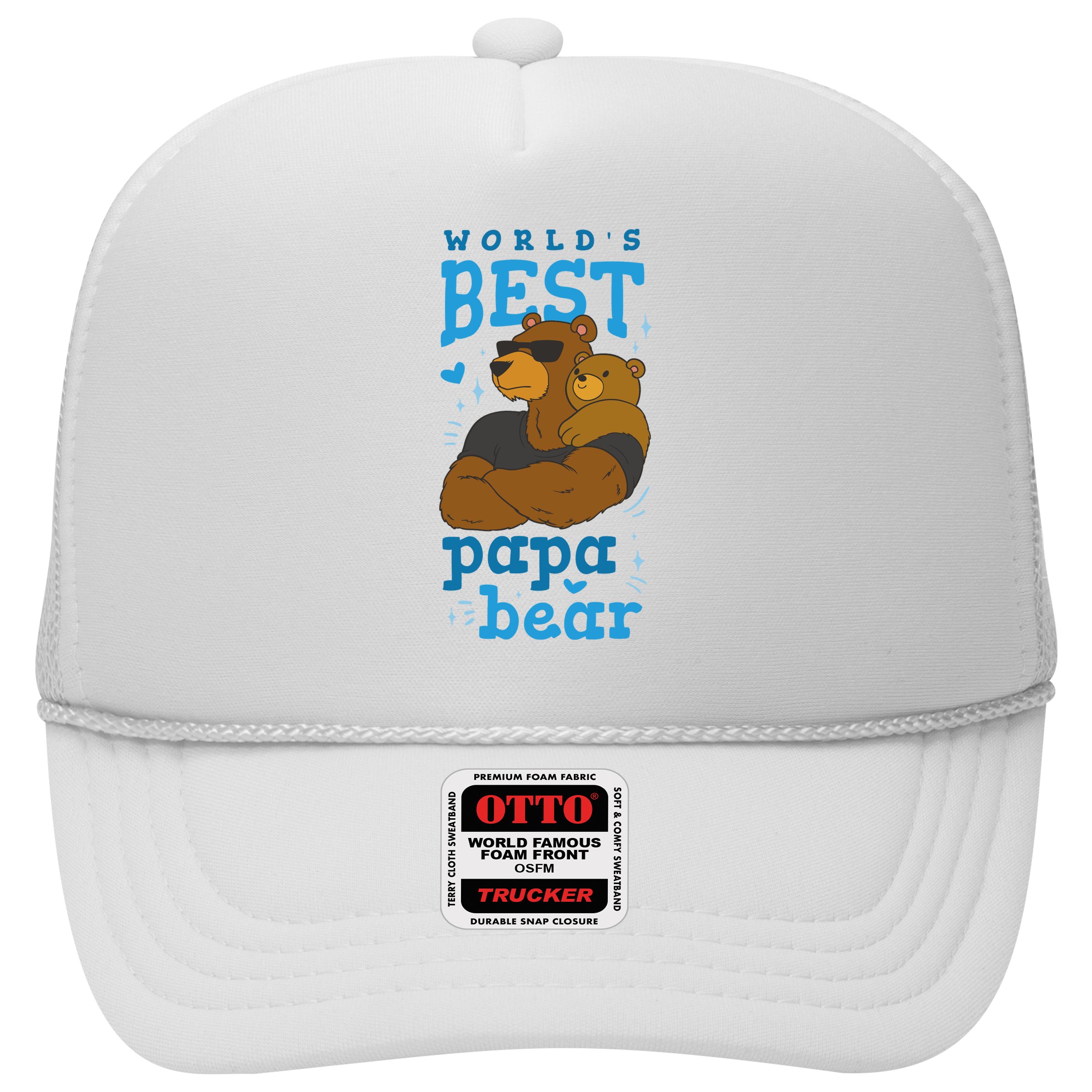 World's Best Papa Bear Hat