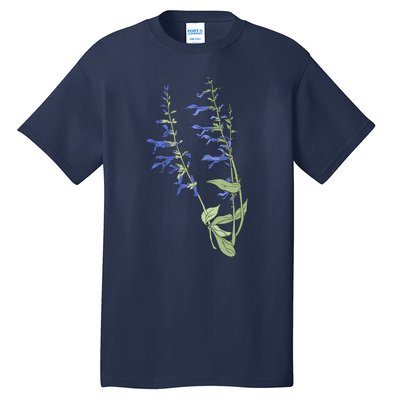 Wildflowers Blue Premium Tall T-Shirt