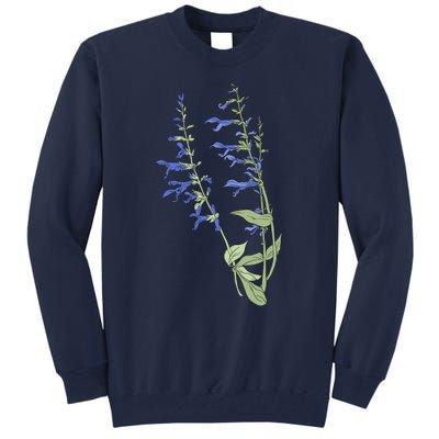 Wildflowers Blue Premium Tall Sweatshirt