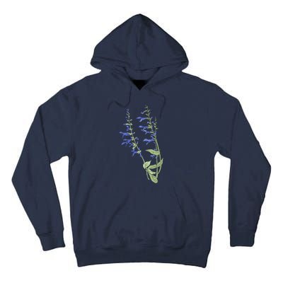 Wildflowers Blue Premium Tall Hoodie