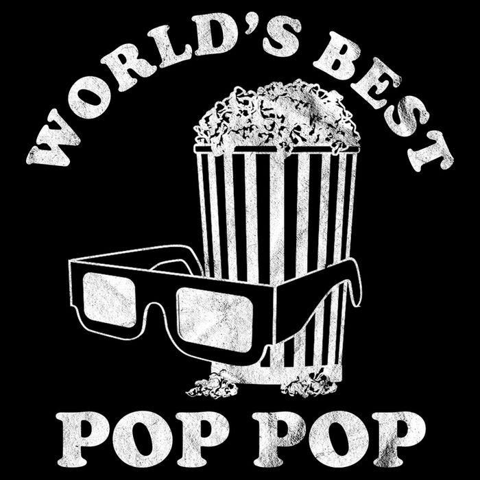 Worlds Best Pop Pop Movie Lover Fathers Day City Backpack