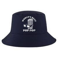 Worlds Best Pop Pop Movie Lover Fathers Day Cool Comfort Performance Bucket Hat