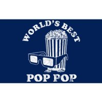 Worlds Best Pop Pop Movie Lover Fathers Day Bumper Sticker