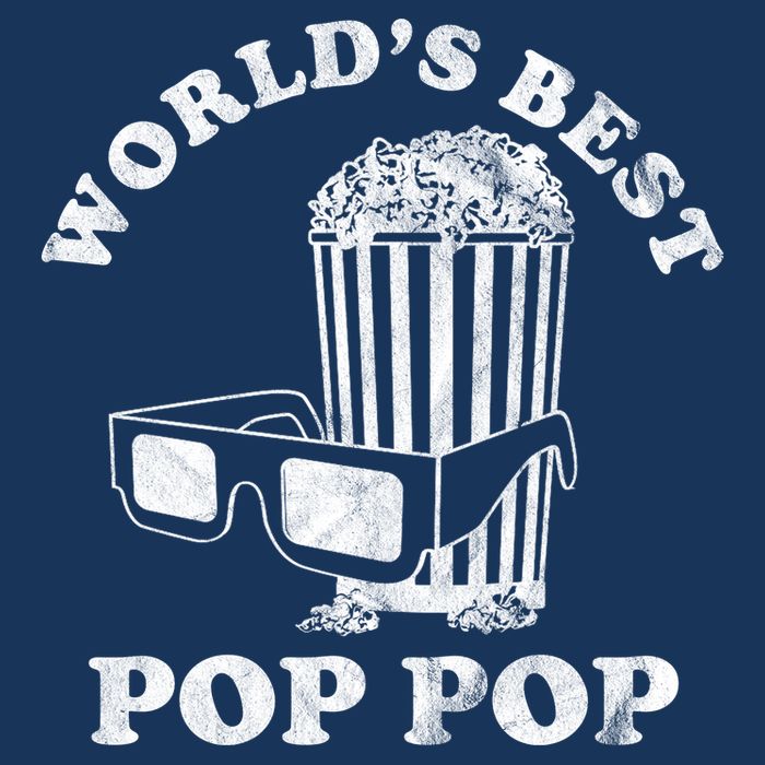 Worlds Best Pop Pop Movie Lover Fathers Day 16 in Basic Backpack