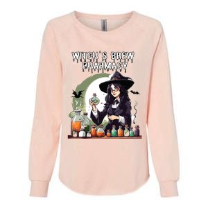 Witchs Brew Pharmacy Wizard Pharmacist Halloween Costume Womens California Wash Sweatshirt