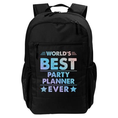World's Best Party Planner Ever Funny Gift Backpack