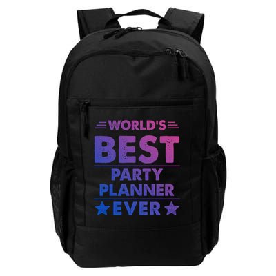 World's Best Party Planner Ever Funny Gift Backpack