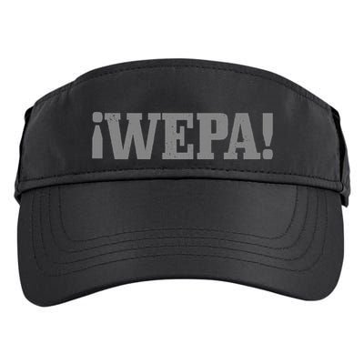 Wepa Boricua Puerto Rico Rican Latin Spanish Slang Funny Adult Drive Performance Visor