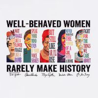 Well Behaved Rarely Make History For Strong Button