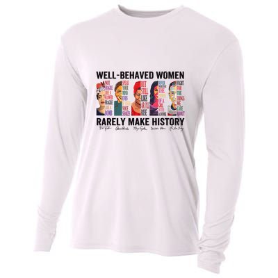 Well Behaved Rarely Make History For Strong Cooling Performance Long Sleeve Crew