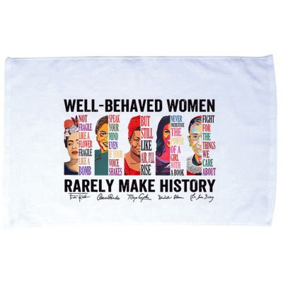 Well Behaved Rarely Make History For Strong Microfiber Hand Towel