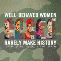 Well Behaved Rarely Make History Legacy Tie Dye Trucker Hat