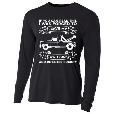 Wrecker Breakdown Recovery Towing Tow Truck Driver Cooling Performance Long Sleeve Crew