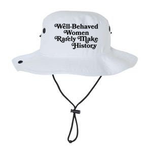 Well Behaved Rarely Make History Meaningful Gift Feminist Quote Funny Gift Legacy Cool Fit Booney Bucket Hat