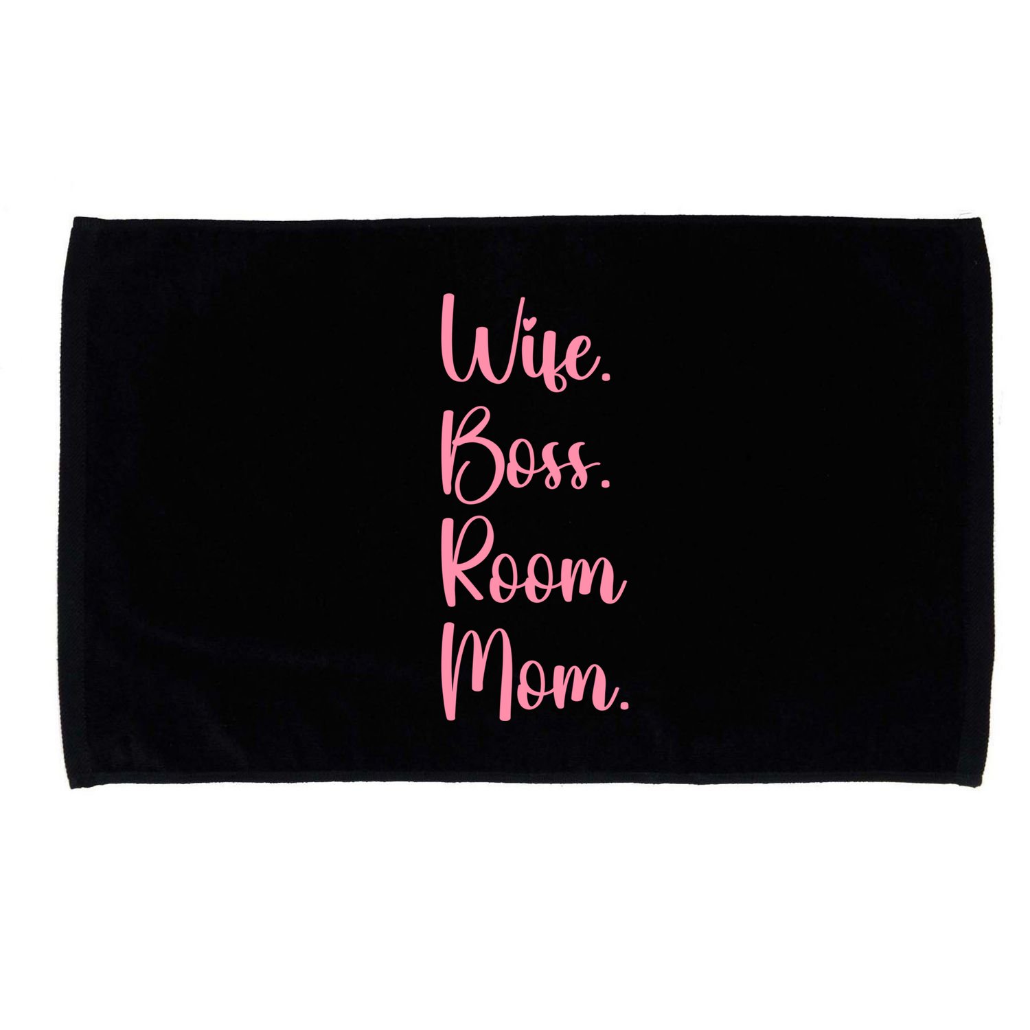 Wife Boss Room Mom Appreciation Great Gift Microfiber Hand Towel