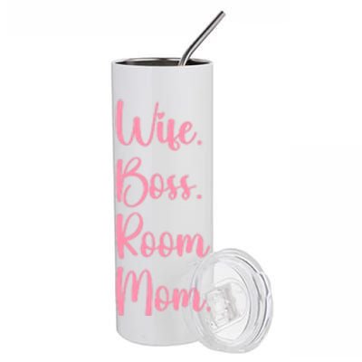 Wife Boss Room Mom Appreciation Great Gift Stainless Steel Tumbler