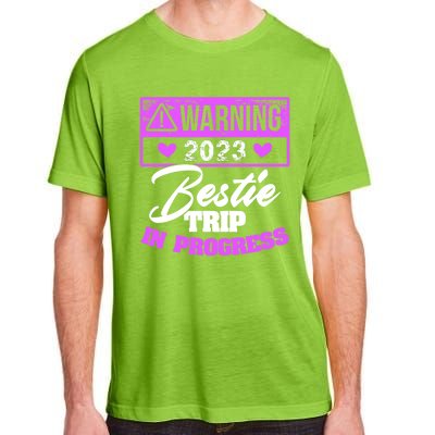 Warning Bestie Reunion Trip In Progress Trip Cute Gift Adult ChromaSoft Performance T-Shirt