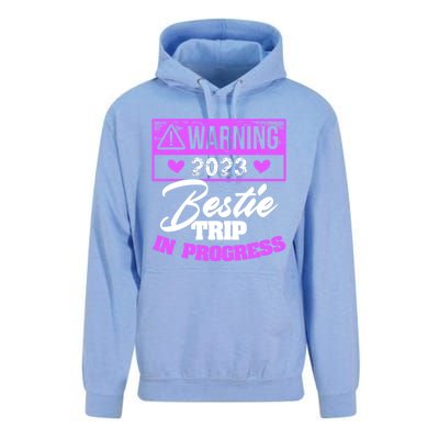 Warning Bestie Reunion Trip In Progress Trip Cute Gift Unisex Surf Hoodie