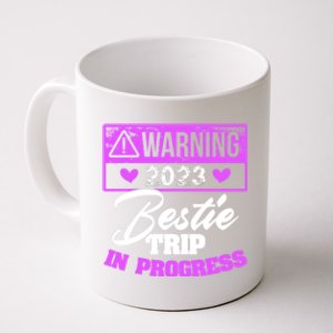 Warning Bestie Reunion Trip In Progress Trip Cute Gift Coffee Mug