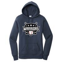 Warriors Baseball Sports Game Day Spirit Print Stars Mom Dad Women's Pullover Hoodie