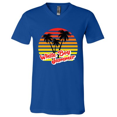 White Boy Summer V-Neck T-Shirt