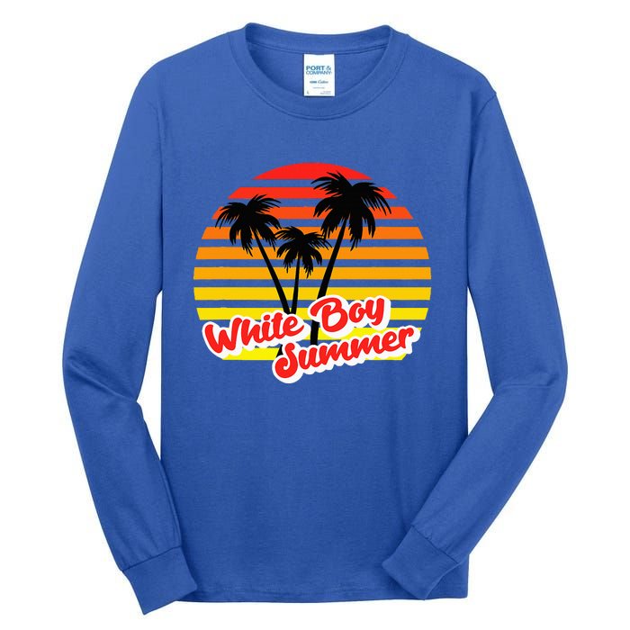 White Boy Summer Tall Long Sleeve T-Shirt