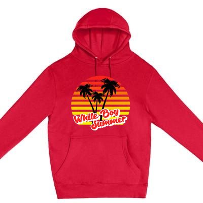 White Boy Summer Premium Pullover Hoodie