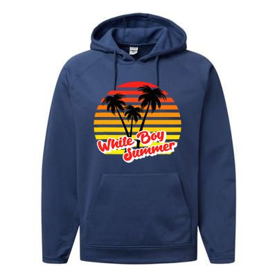 White Boy Summer Performance Fleece Hoodie