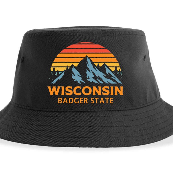 Wisconsin Badger State Sustainable Bucket Hat