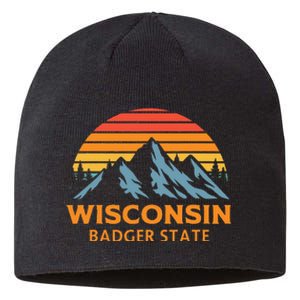 Wisconsin Badger State Sustainable Beanie