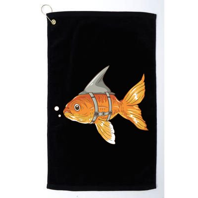 Wanna Be Shark Funny Fish Golf Towel