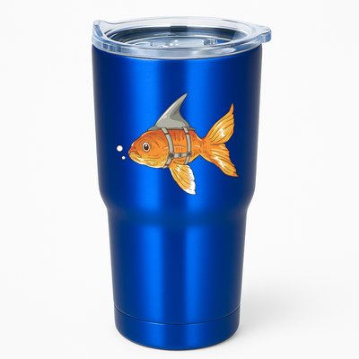 Wanna Be Shark Funny Fish Tumbler