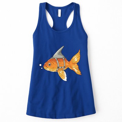 Wanna Be Shark Funny Fish Womens Tank Top