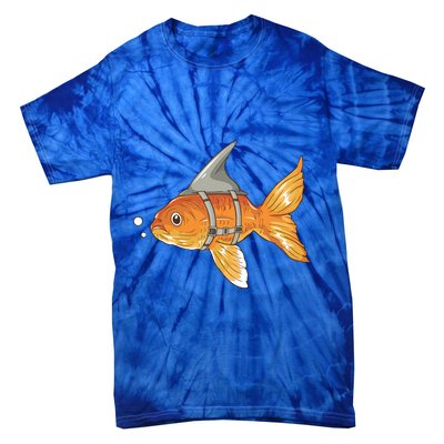 Wanna Be Shark Funny Fish Tie-Dye T-Shirt