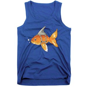 Wanna Be Shark Funny Fish Tank Top