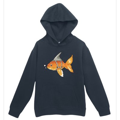 Wanna Be Shark Funny Fish Urban Pullover Hoodie