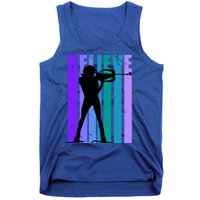 Wo Biathlon Shooting Guns Ski Skiiing Skier Winter Sport Gift Tank Top