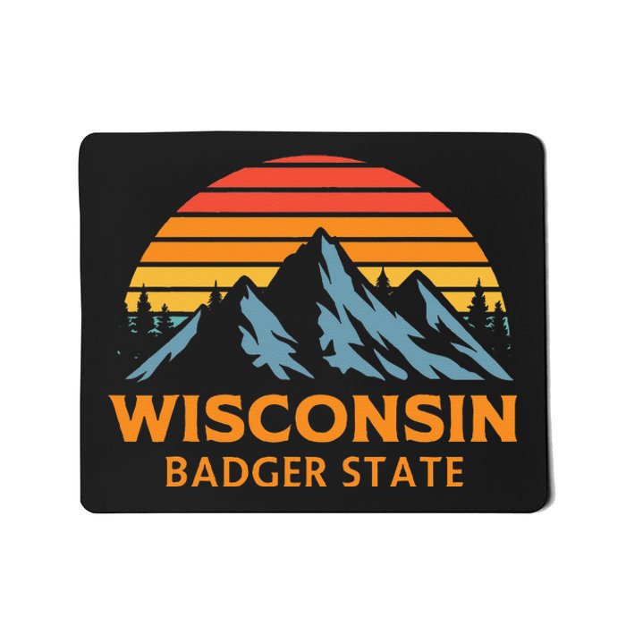 Wisconsin Badger State Mousepad