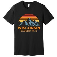 Wisconsin Badger State Premium T-Shirt