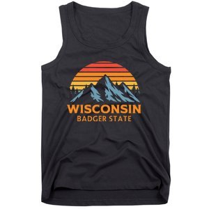 Wisconsin Badger State Tank Top