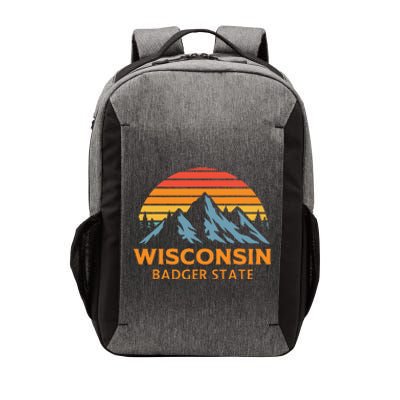 Wisconsin Badger State Vector Backpack